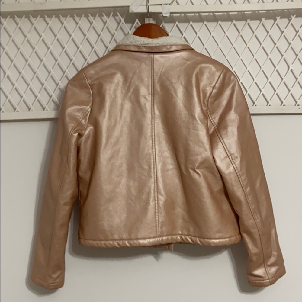 💖 Faux Leather Jacket - Picture 6 of 7